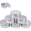 200g 6.7Oz big round aluminum tin jars
